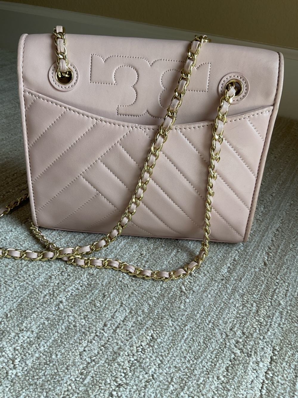Tory Burch Quilted Leather Bag